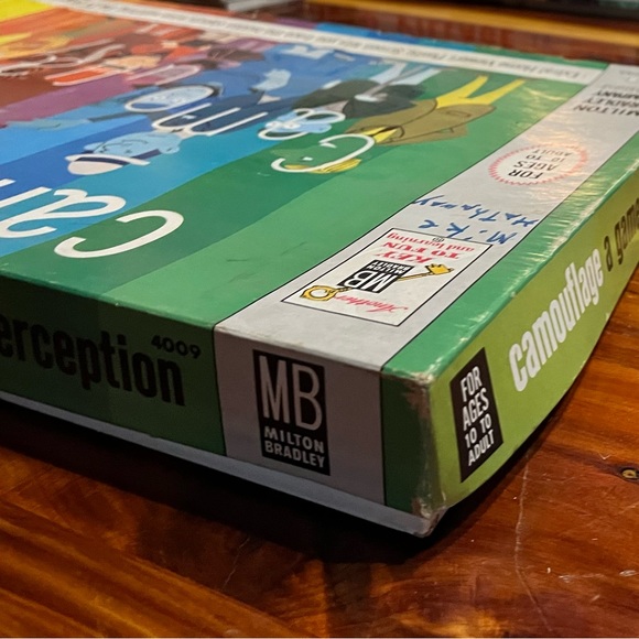 Vintage Camouflage TV Game of Fun Skill Perception #4009 Milton Bradley 1961 - Picture 6 of 7